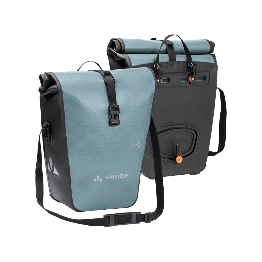 Aqua Back Fahrradtasche, recyceltes Hauptmaterial