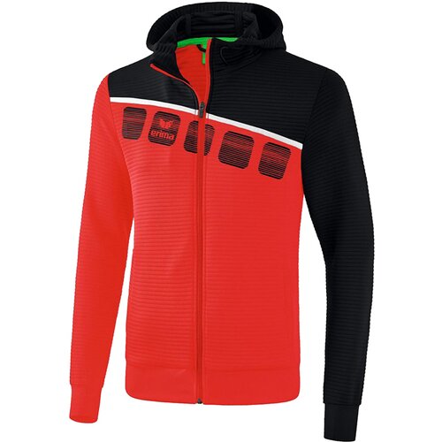 FUSSBALL - TEAMSPORT TEXTIL - JACKEN 5-C TRAININGSJACKE MIT KAPUZE KIDS