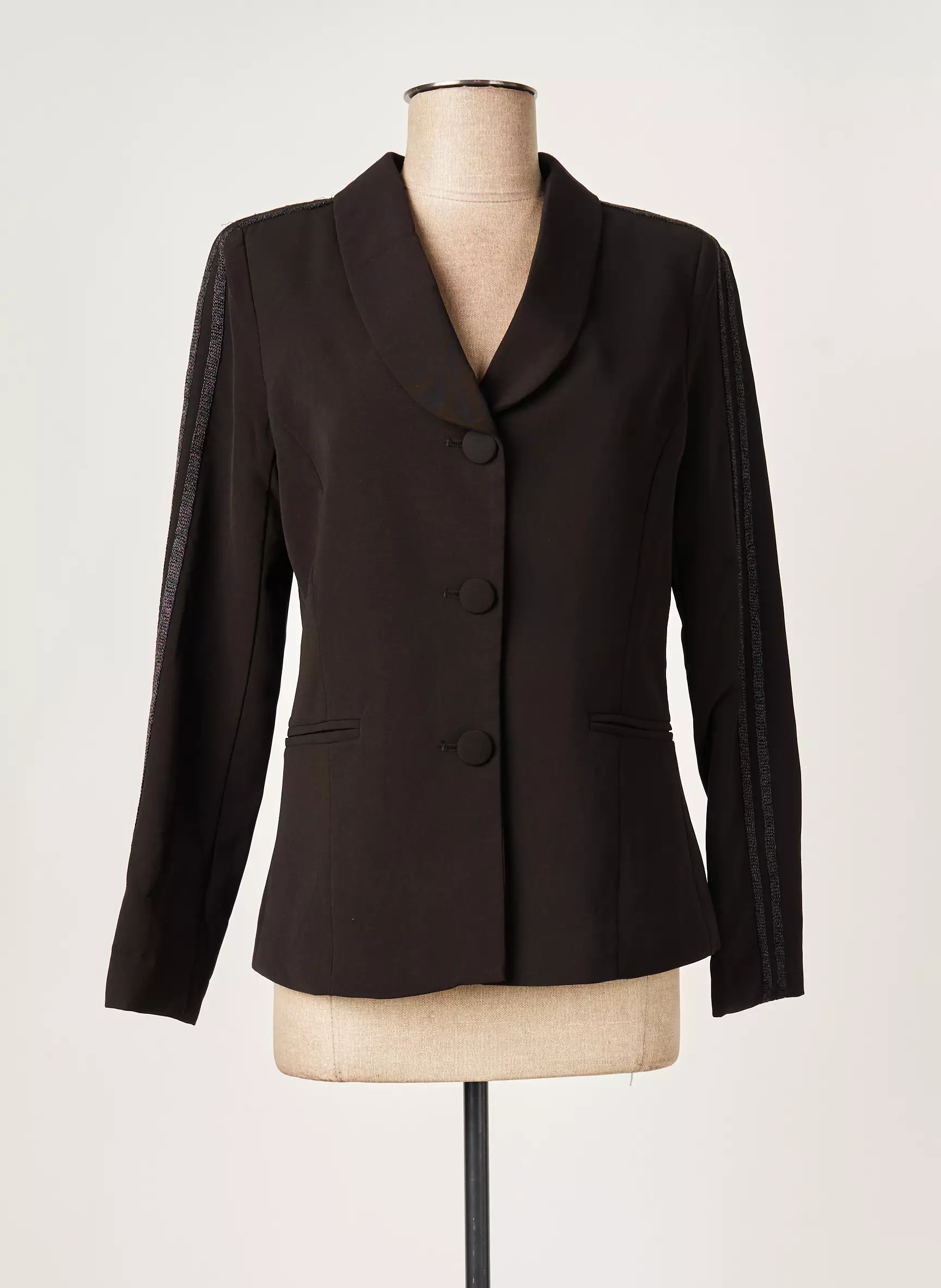 Molly Bracken Blazers Femme couleur noir