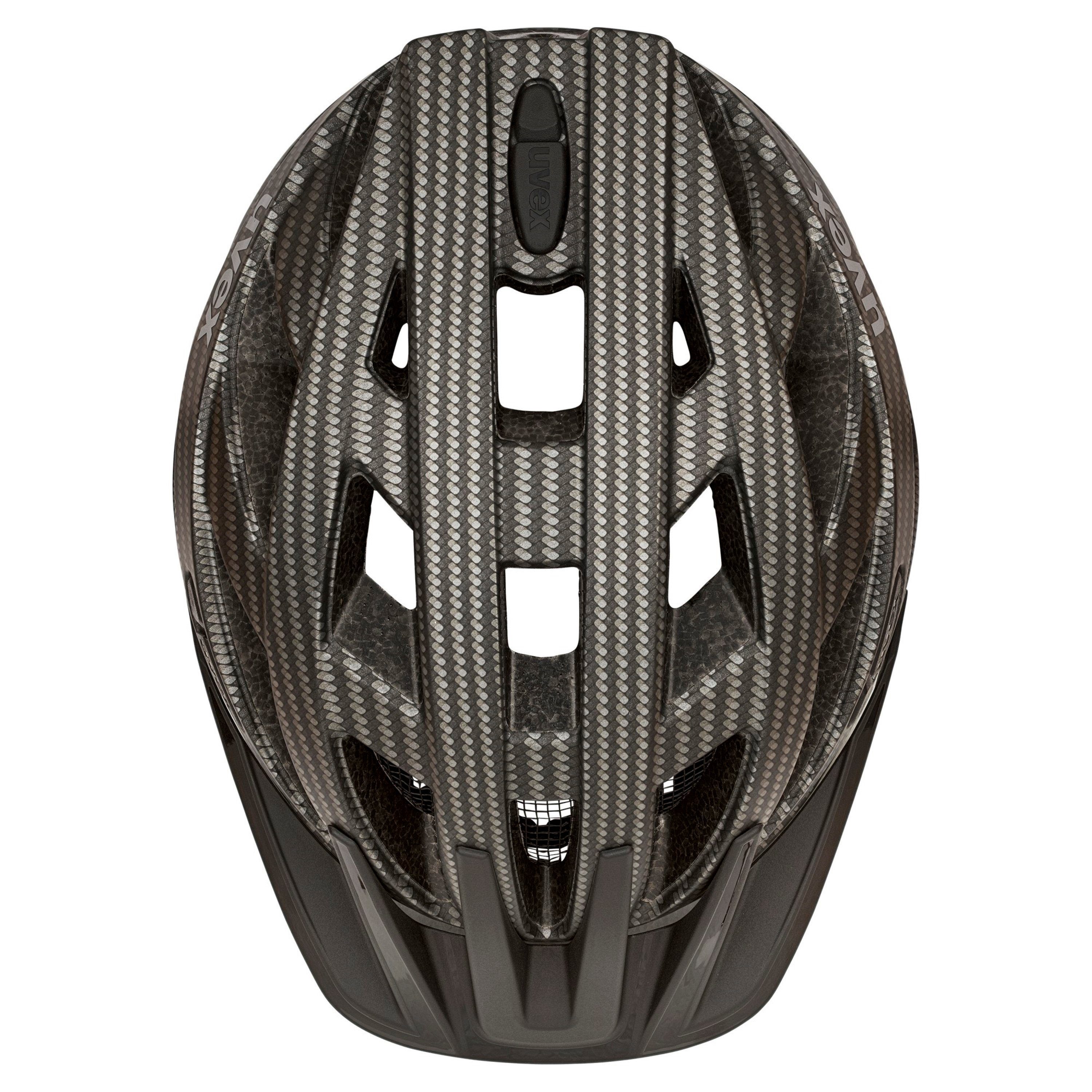 Uvex Fahrradhelm i-vo cc black carbon-look mat