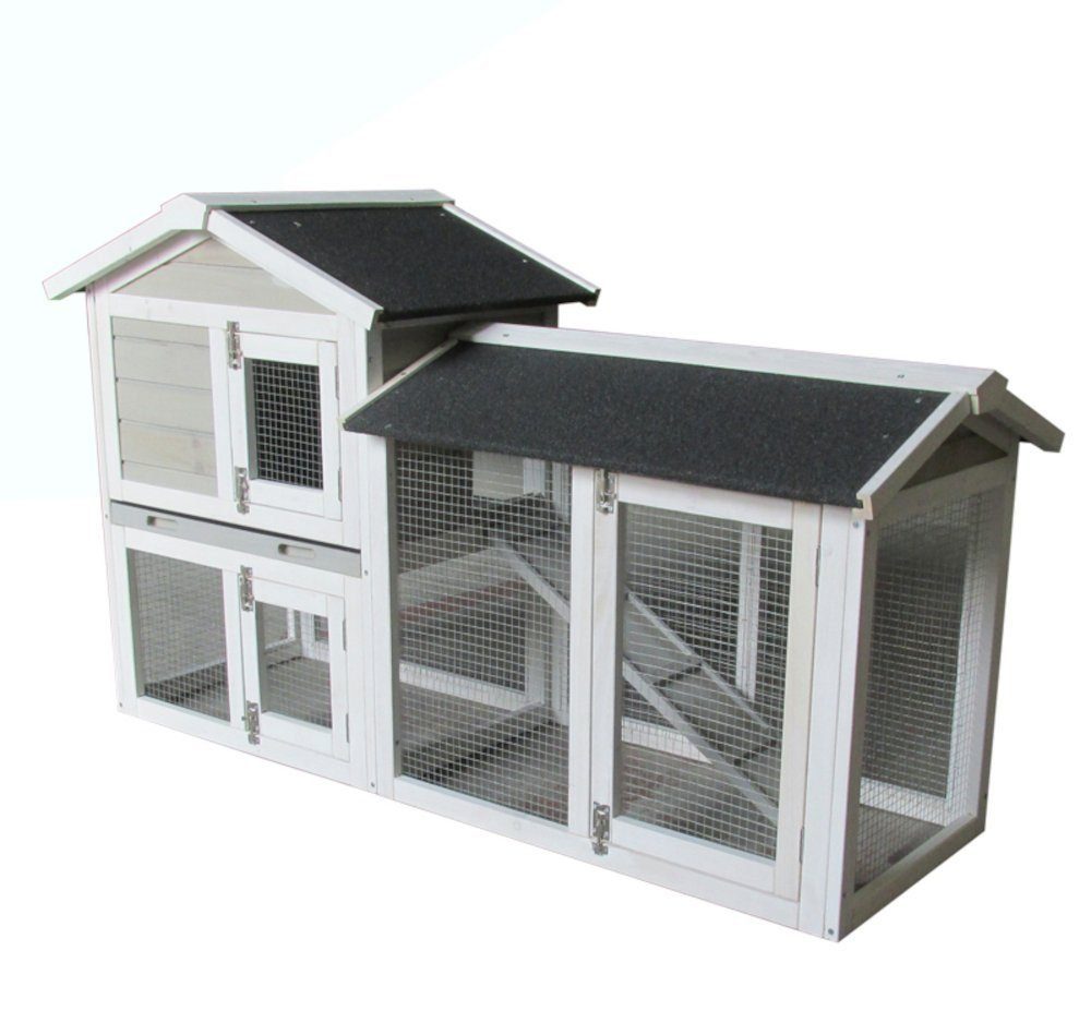 MYPETS Kleintierstall Hasenstall BIG BUNNY Kaninchenstall Hasenkäfig Stall Käfig Hase