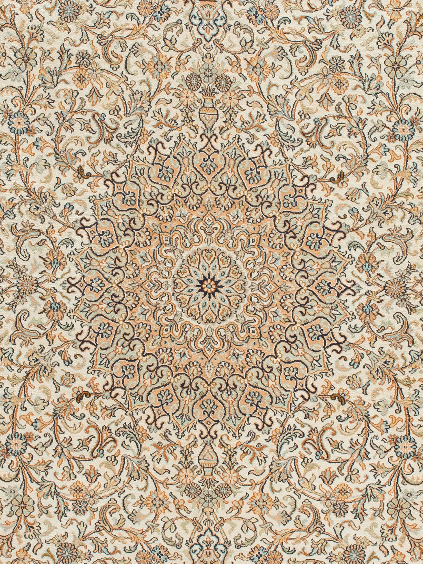 Kaschmir Seide 18/18 ca. 246 x 306 cm, Unikat / Einzelstück