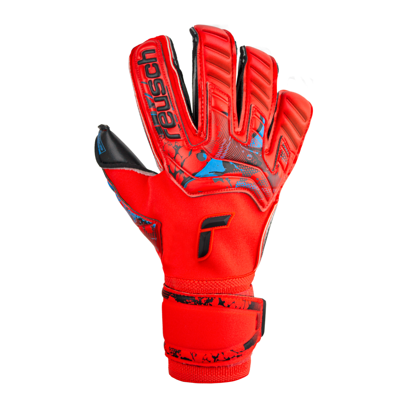 Reusch Attrakt Gold X Evolution Cut Rot Blau Schwarz F3333