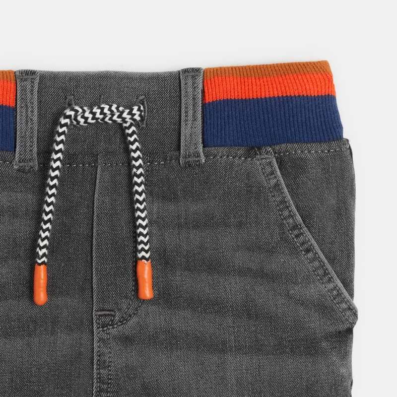 Jean droit bébé garçon denim gris Catimini