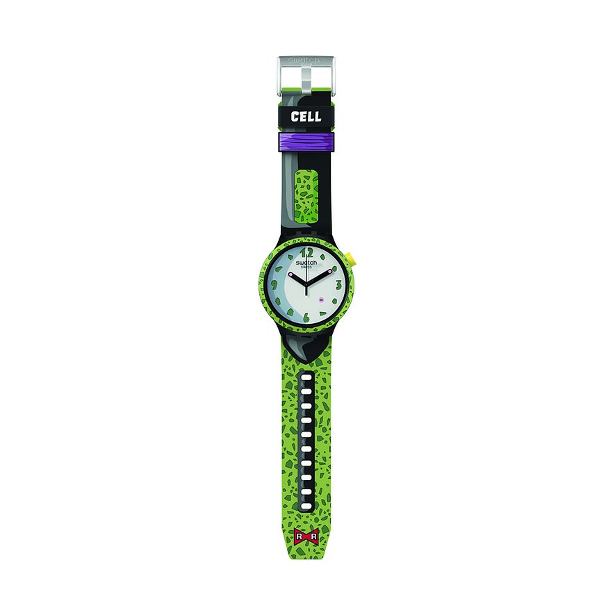 Swatch Unisexuhr Swatch x Dragonball Z Cell