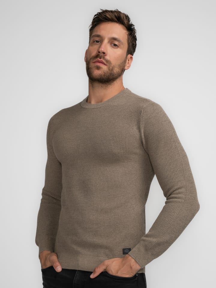 Petrol Industries Pullover in Beige günstig kaufen