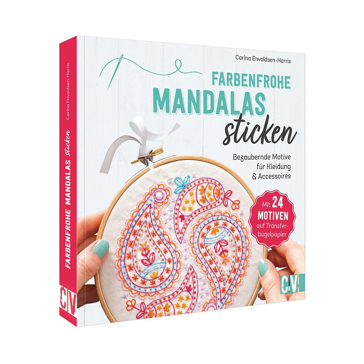 Farbenfrohe Mandalas sticken