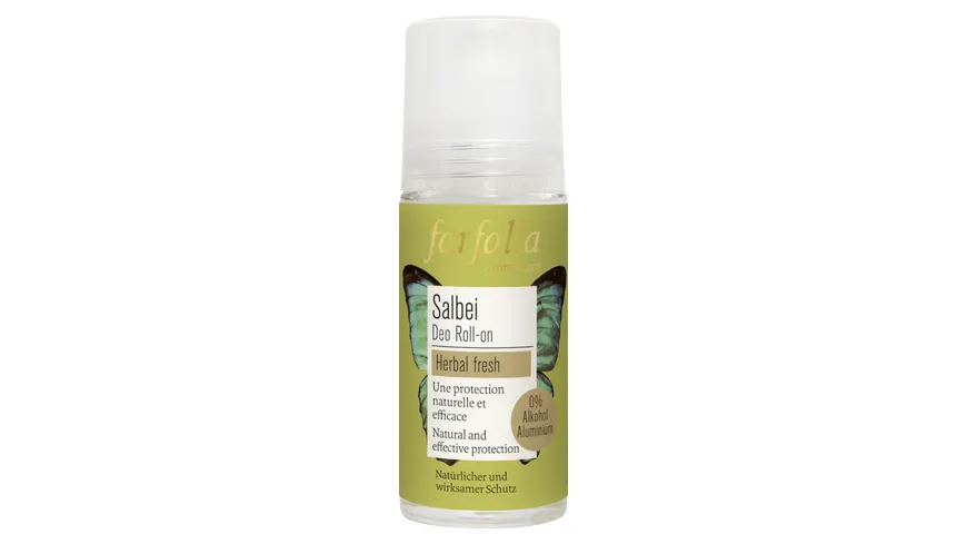 Farfalla Salbei Kräuterfrischer Deo Roll-on 50 ml