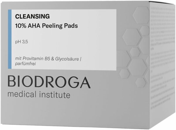 Biodroga Medical Institute Cleansing 10% AHA Peeling Pads  Gesichtspeeling