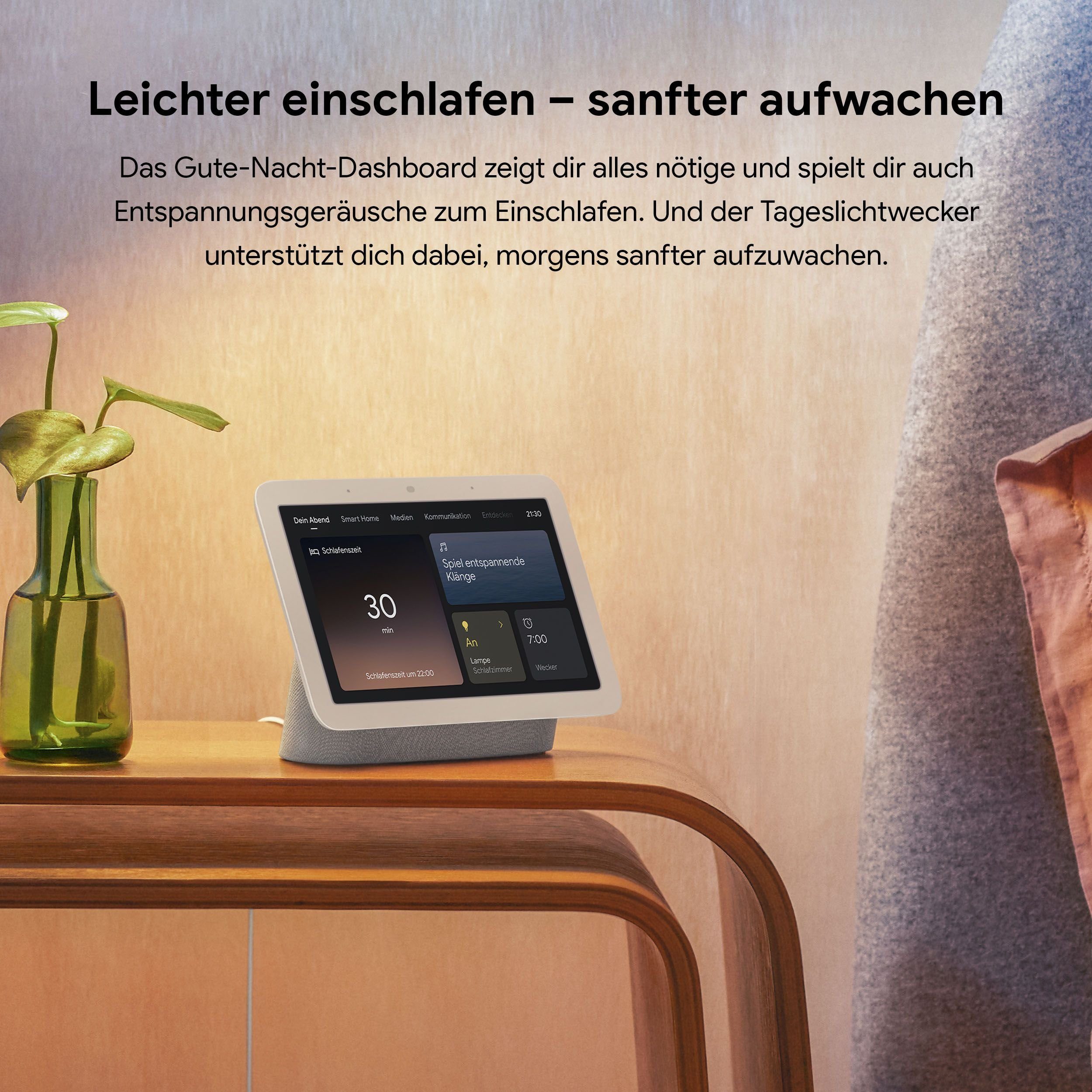 Google Nest Hub (2. Generation) Smart Speaker (Bluetooth, WLAN)