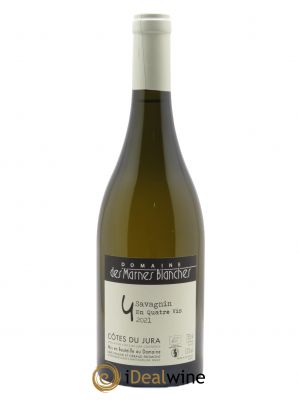 Côtes du Jura En Quatre Vis Savagnin Marnes Blanches (Domaine des)  2021 - Lot de 1 Bouteille