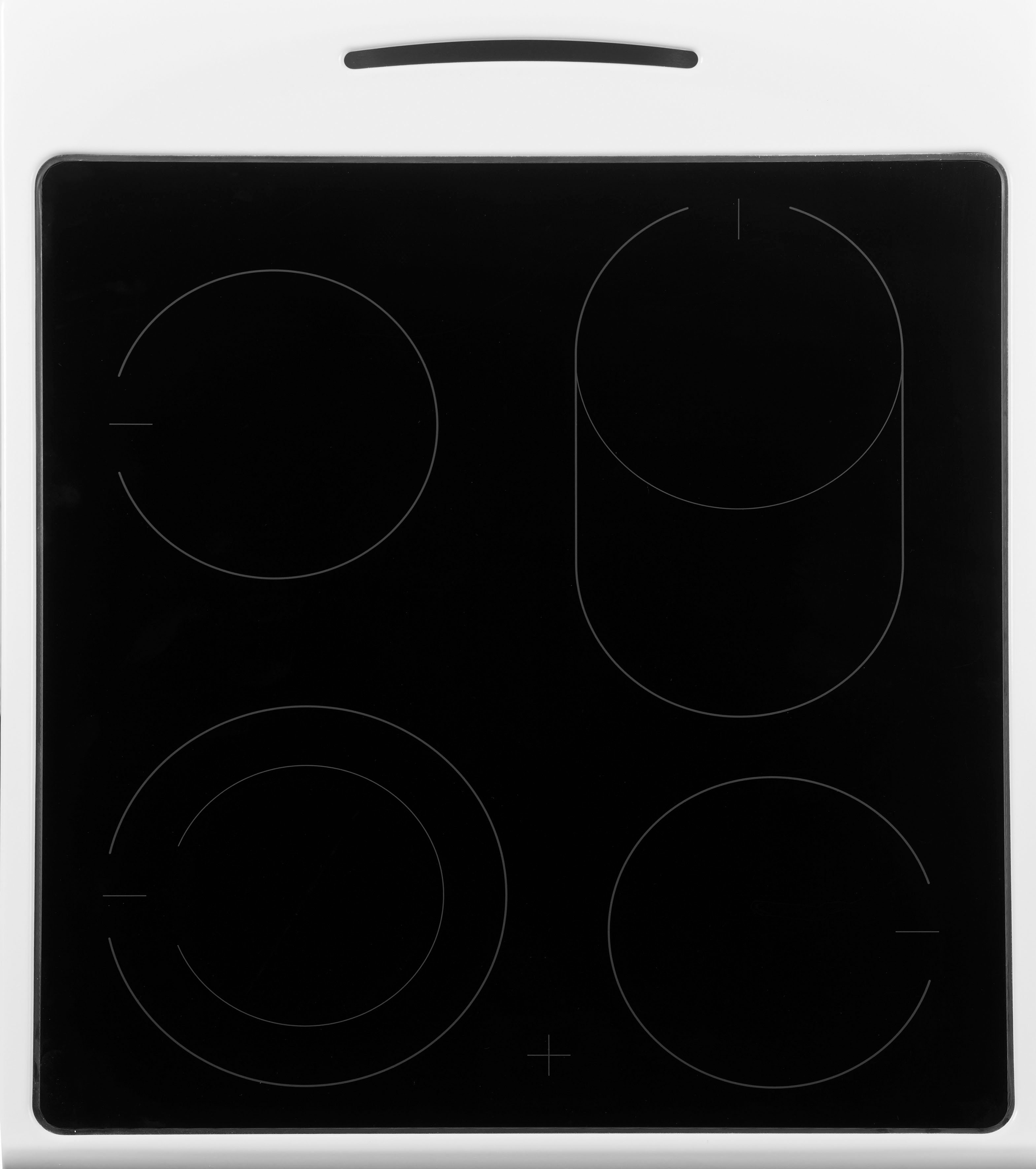 Amica Elektro-Standherd SHC 903 001 W, mit 1-fach-Teleskopauszug, Simple Steam Reinigungsfunktion