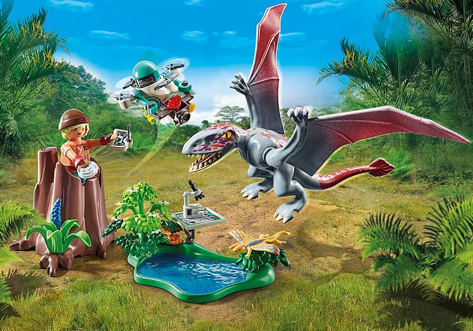 Beobachtungsstation f&uuml;r Dimorphodon