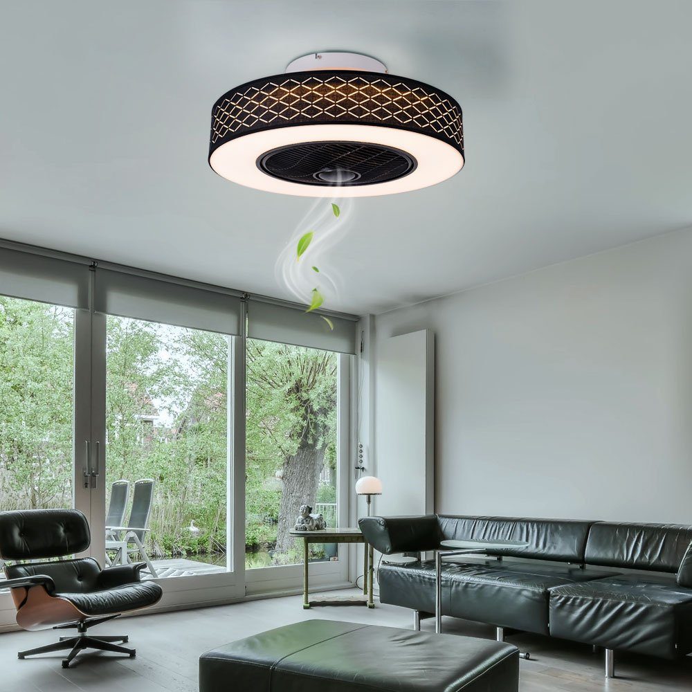 etc-shop Deckenventilator, Deckenventilator mit Beleuchtung Fernbedienung