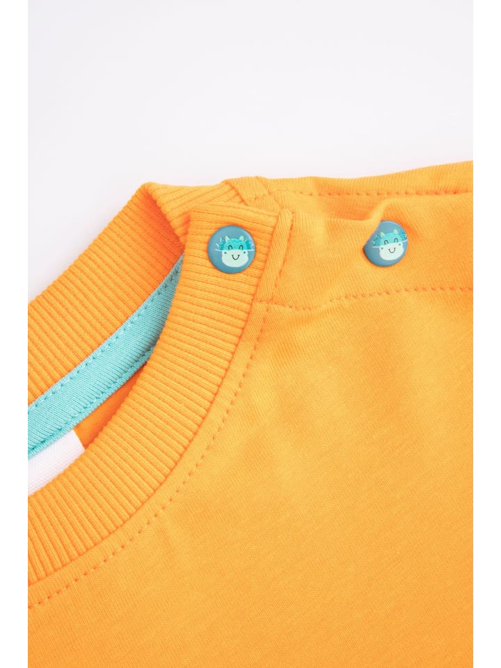 Coccodrillo T-Shirt mit kurzen Ärmeln in orange günstig kaufen