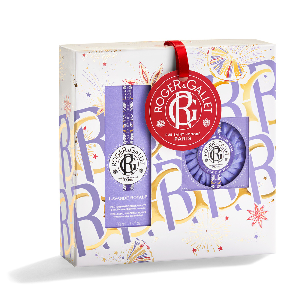 Roger & Gallet Lavande Royale - Coffret Eau Parfumee Bienfaisante 100ml Coffret