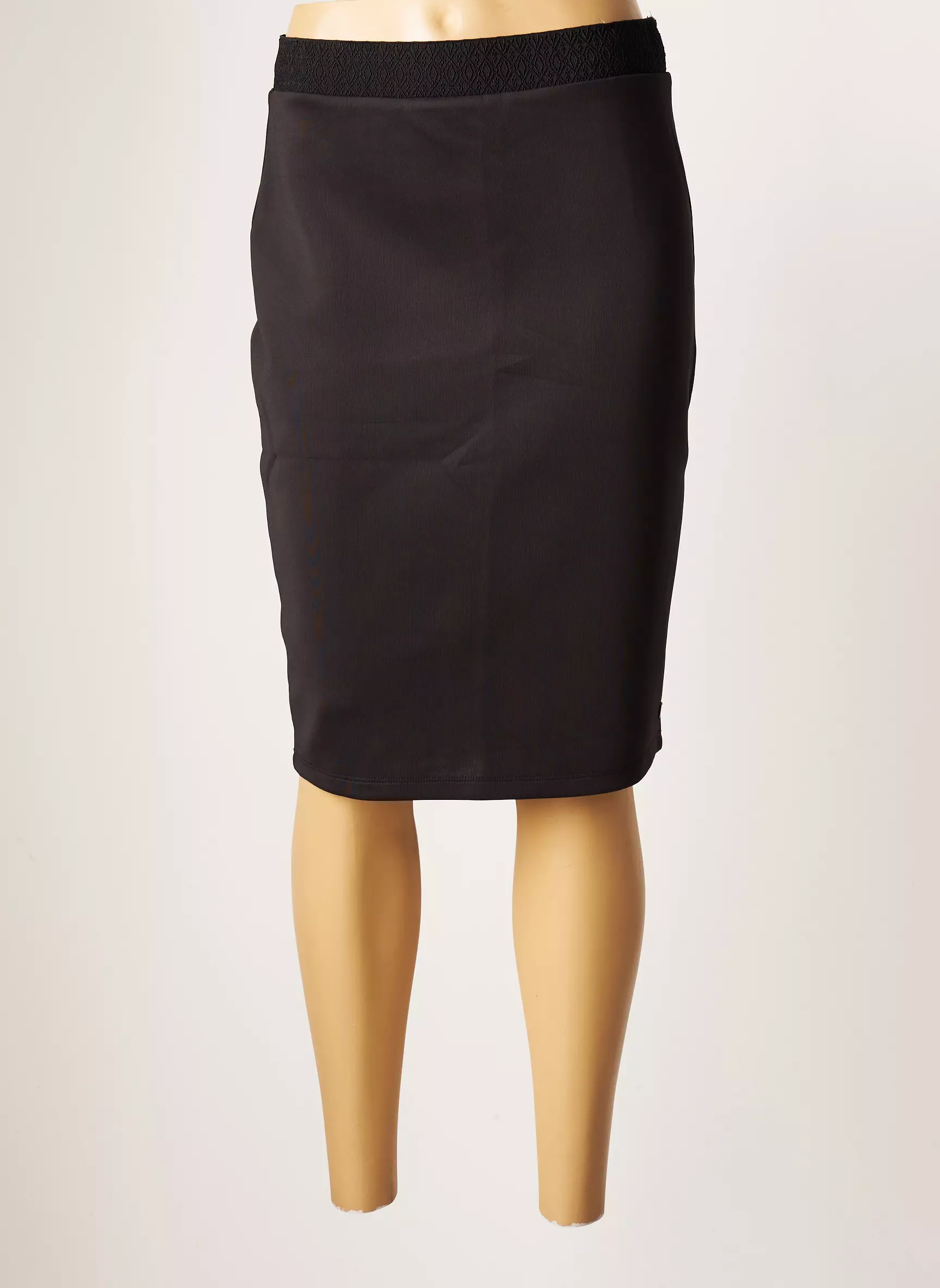 Garcia Jupes Mi Longues Femme couleur noir