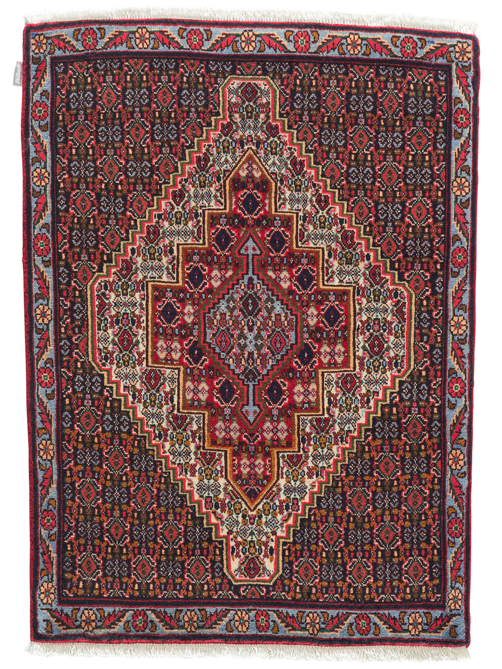 Senneh ca. 70 x 100 cm, Unikat / Einzelstück
