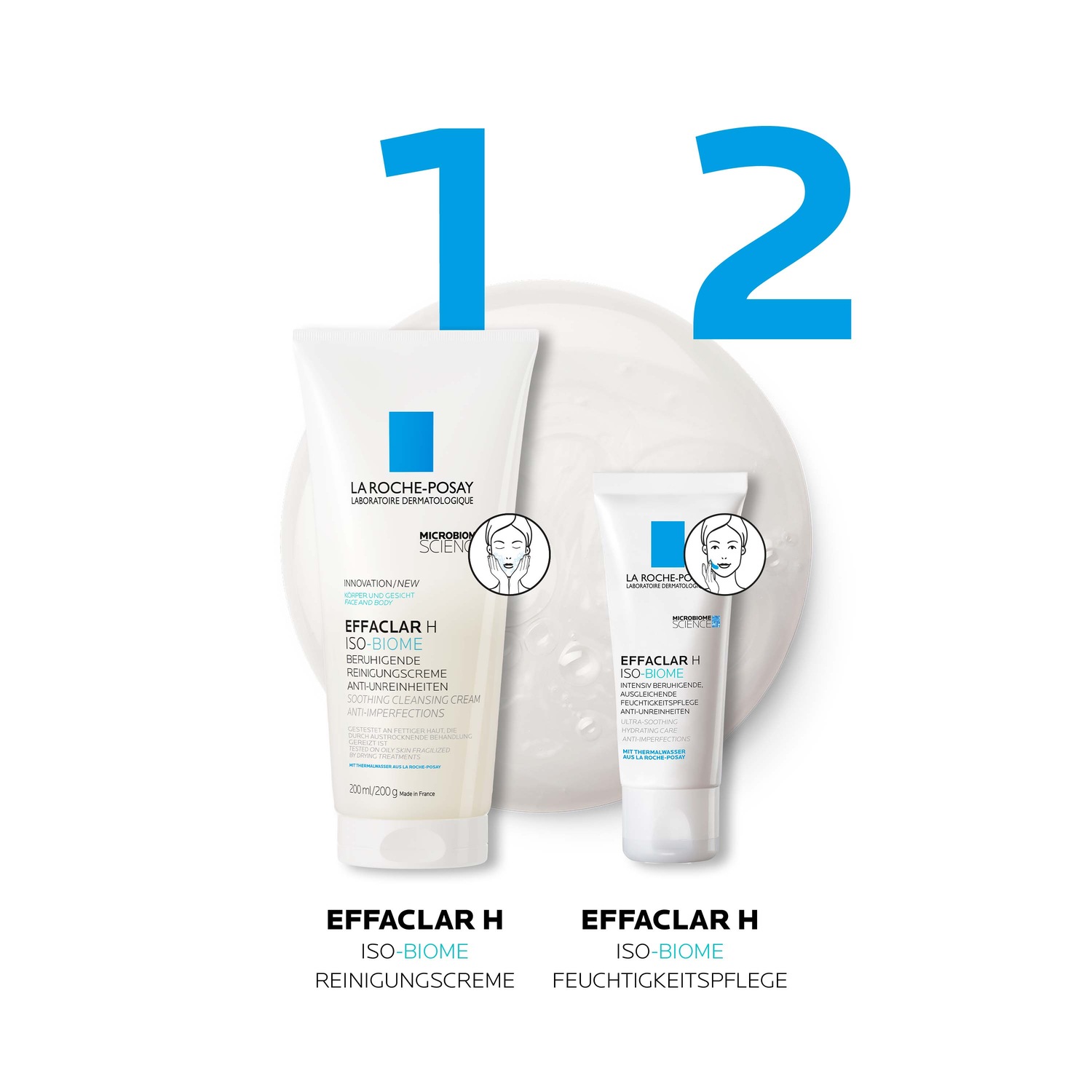 ROCHE-POSAY Effaclar H Iso-Biome Reinigungscreme