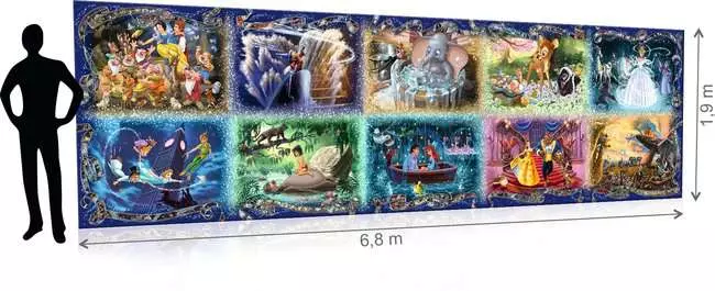 Puzzle 40000 Teile - Unvergessliche Disney Momente
