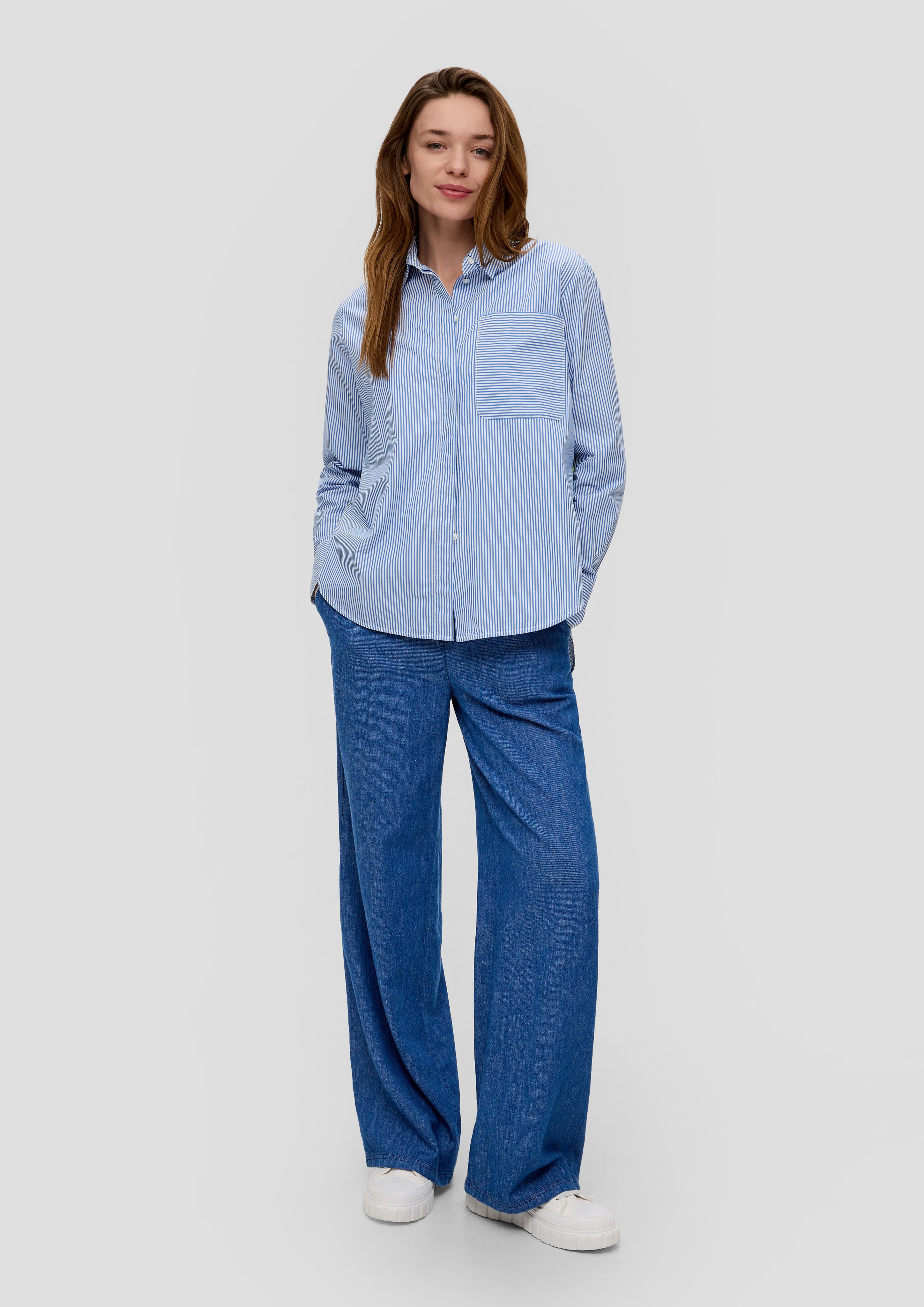 Bluse mit verlängertem Rücken  2142353-55G4