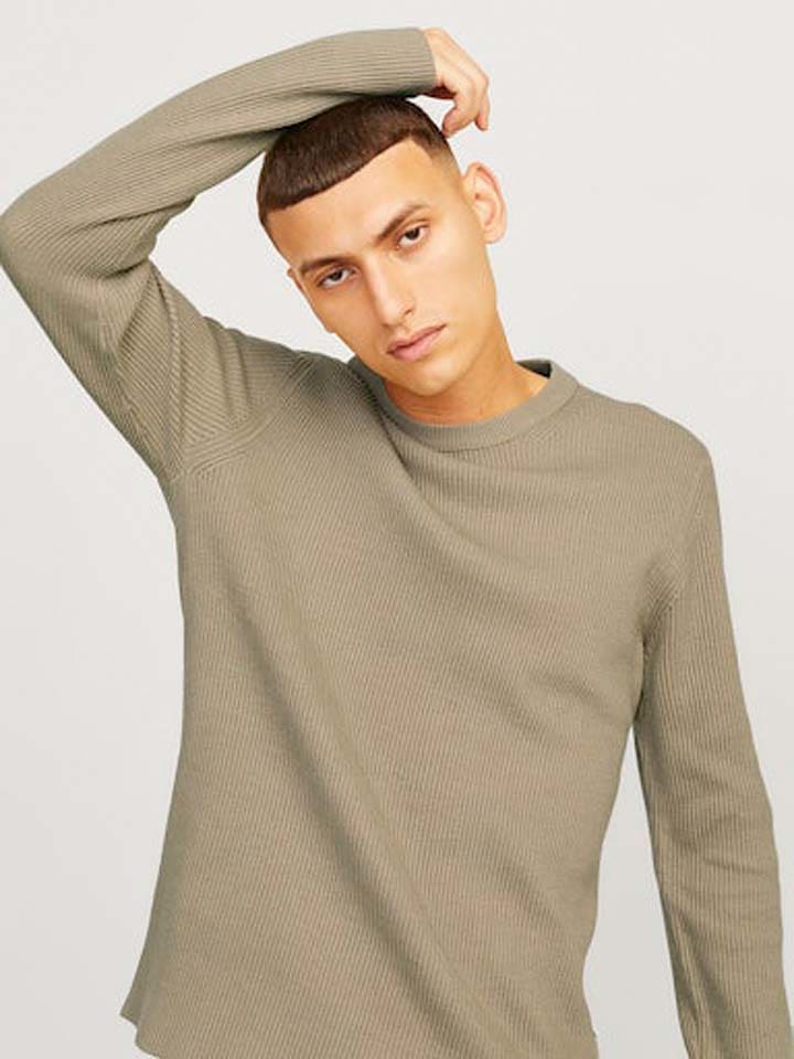 Jack & Jones Pullover in Beige günstig kaufen