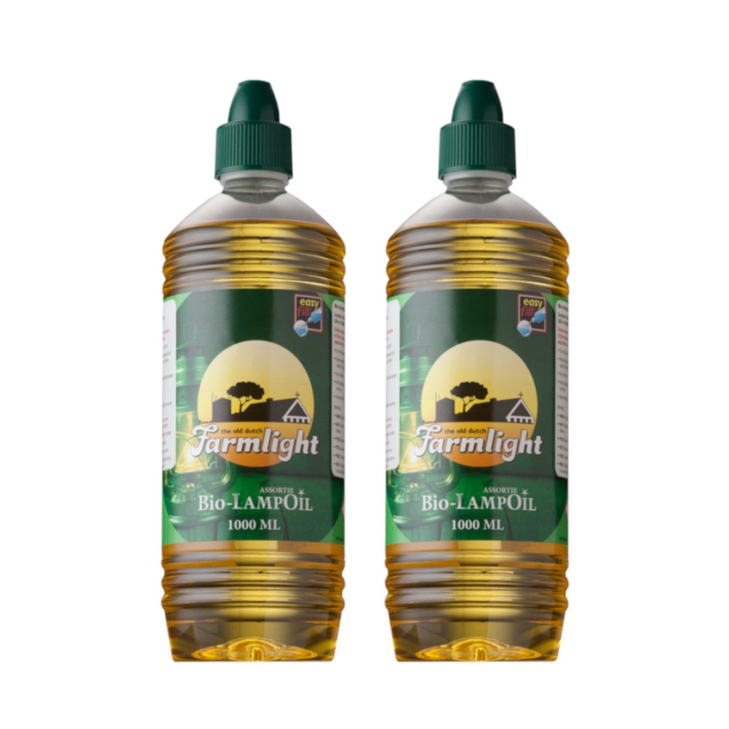 Moritz Lampenöl 2 Liter Bio Lampenöl gelb, 1,4 kg, für Bambusfackeln, Gartenfackeln, Öllampen Outdoor Zubehör