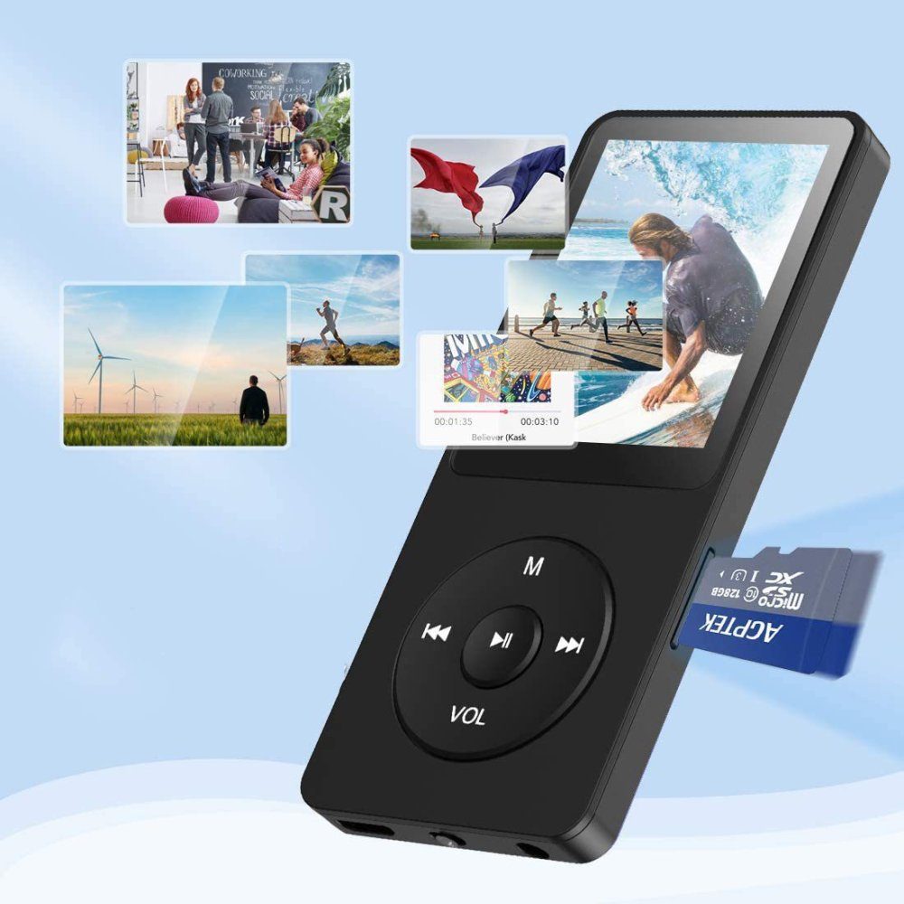Jormftte Bluetooth,verlustfreier Klang FM-Radio MP3-Player