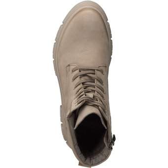 Marco Tozzi Schnür Boots in beige