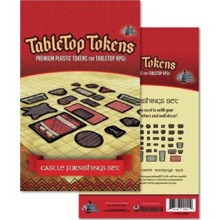 Tabletop Tokens Castle Furniture Set