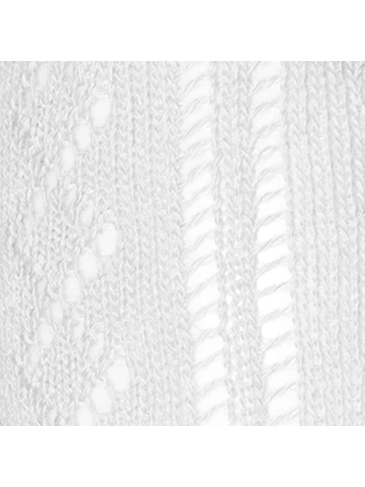 ewers 1er Pack Kniestrümpfe Traforato in weiß günstig kaufen