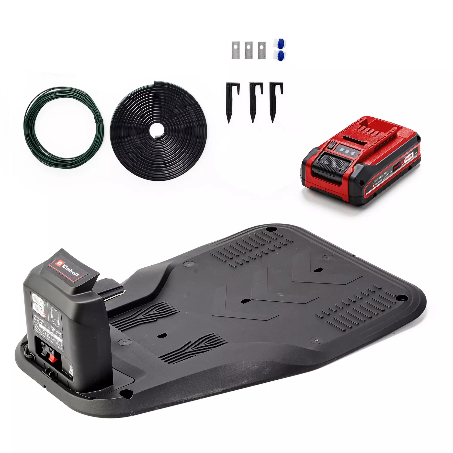 Einhell 3413975 FREELEXO CAM PLUS 600 Li Kit Mähroboter 4,0 Ah und Ladegerät im Karton
