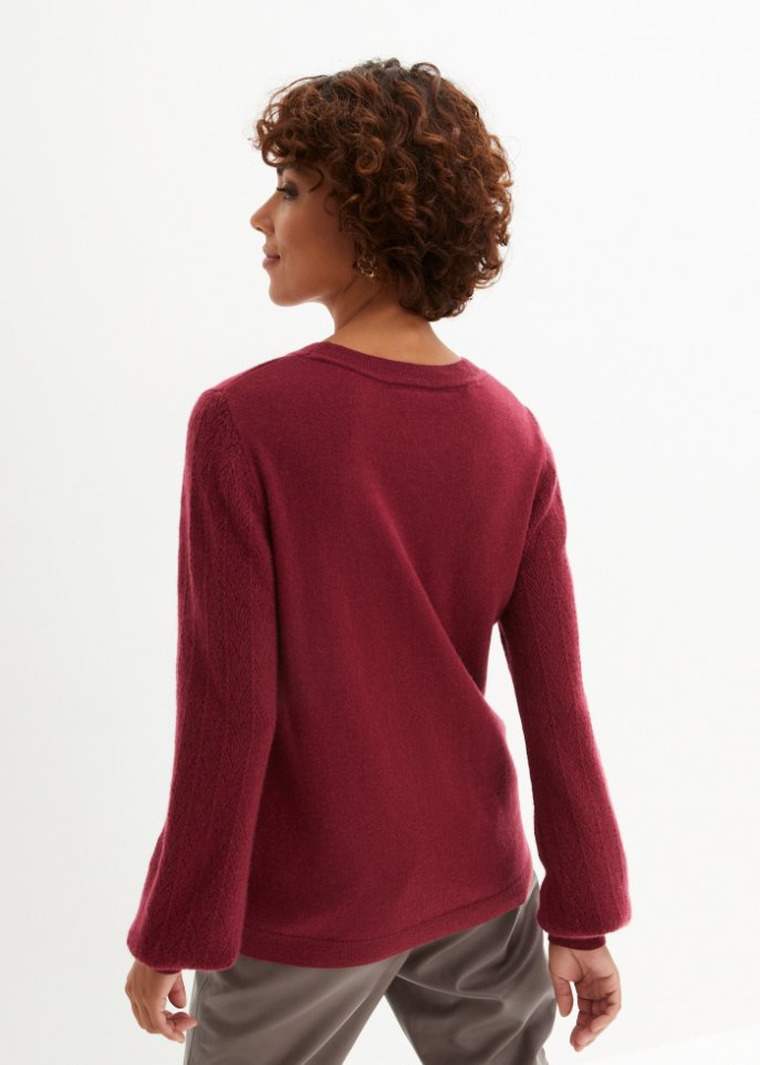 Wollpullover mit Good Cashmere Standard®-Anteil