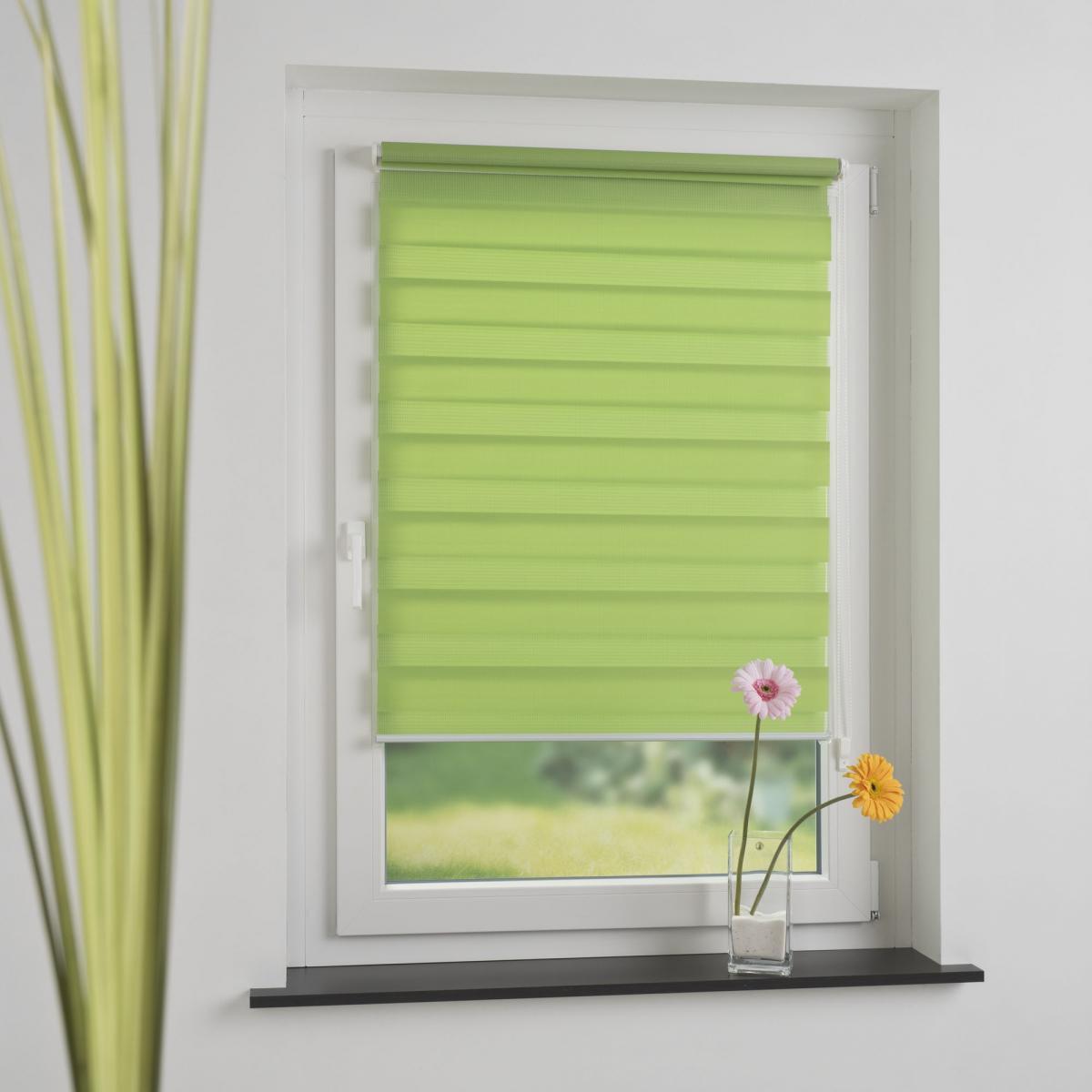 Bella Casa Klemmfix Duo-Rollo 60 x 210 cm apple green