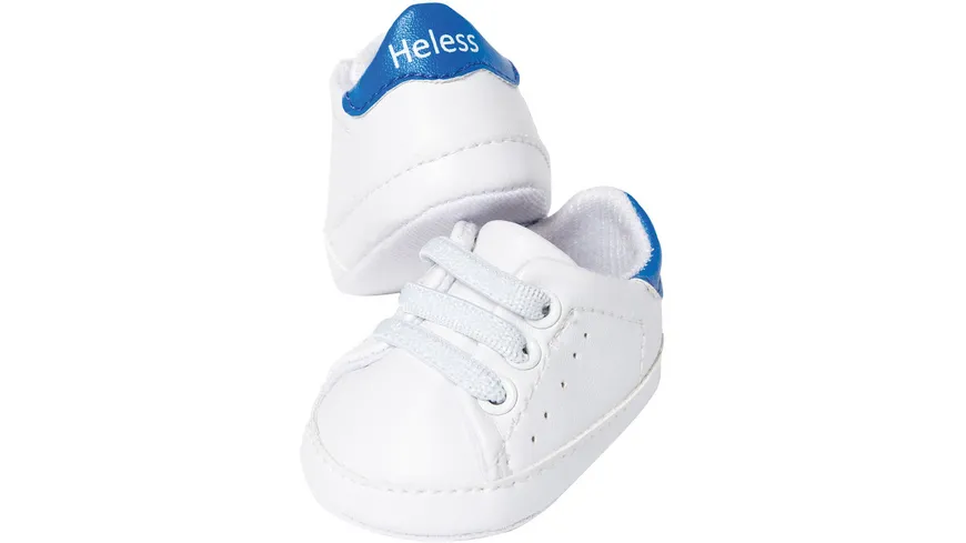 Heless - Weiße Puppen-Sneakers, Gr. 30-34 cm