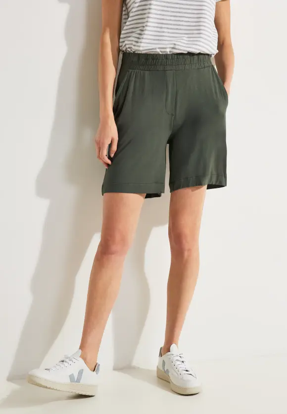CECIL Jersey Loose Fit Shorts