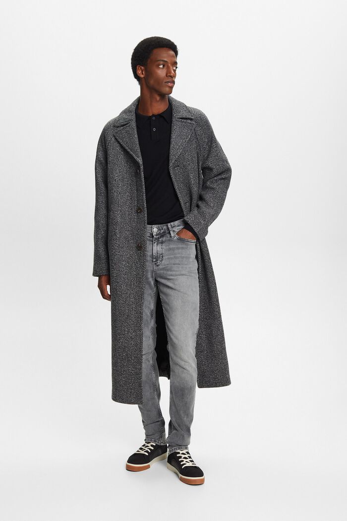 Skinny Jeans mit mittlerer Bundhöhe