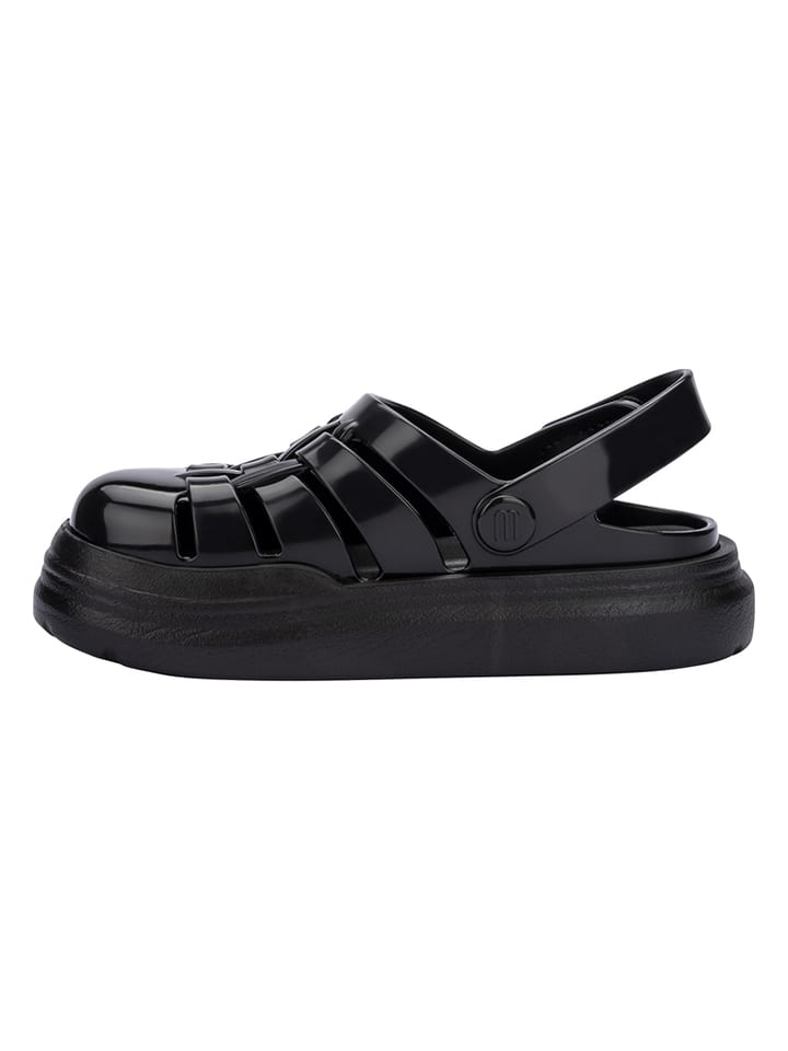 Melissa Halbsandalen in Schwarz günstig kaufen