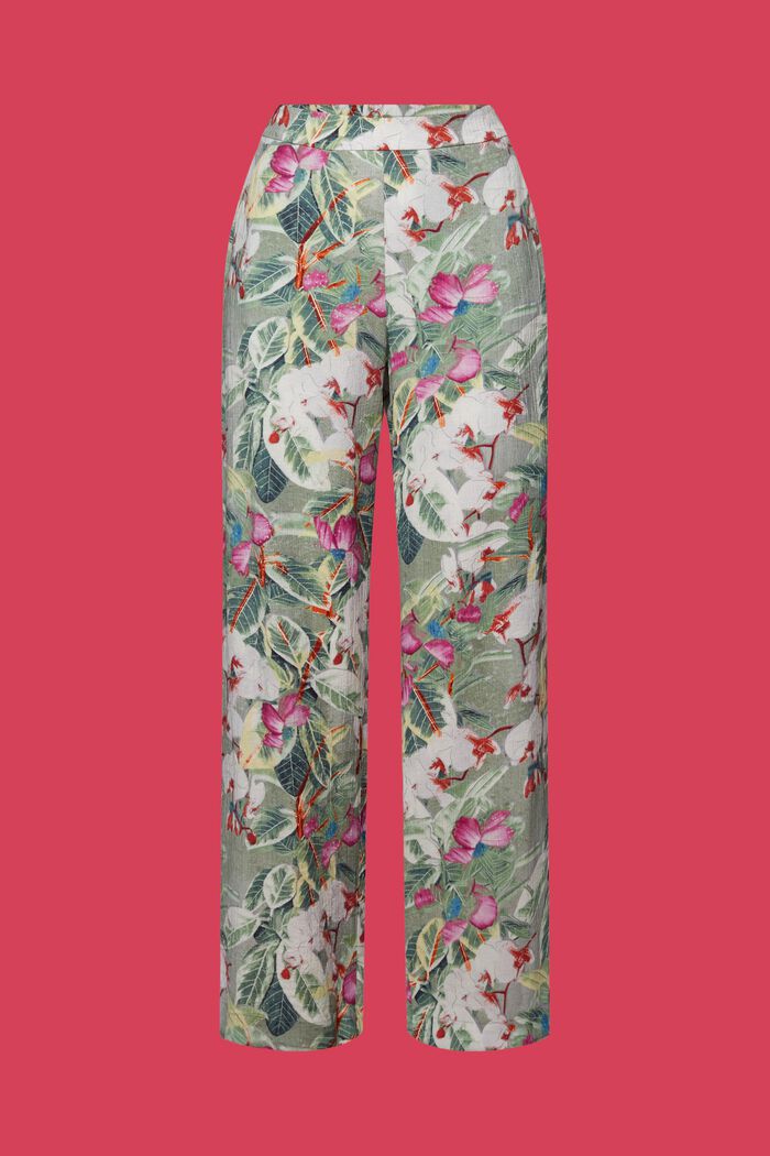 Pants woven