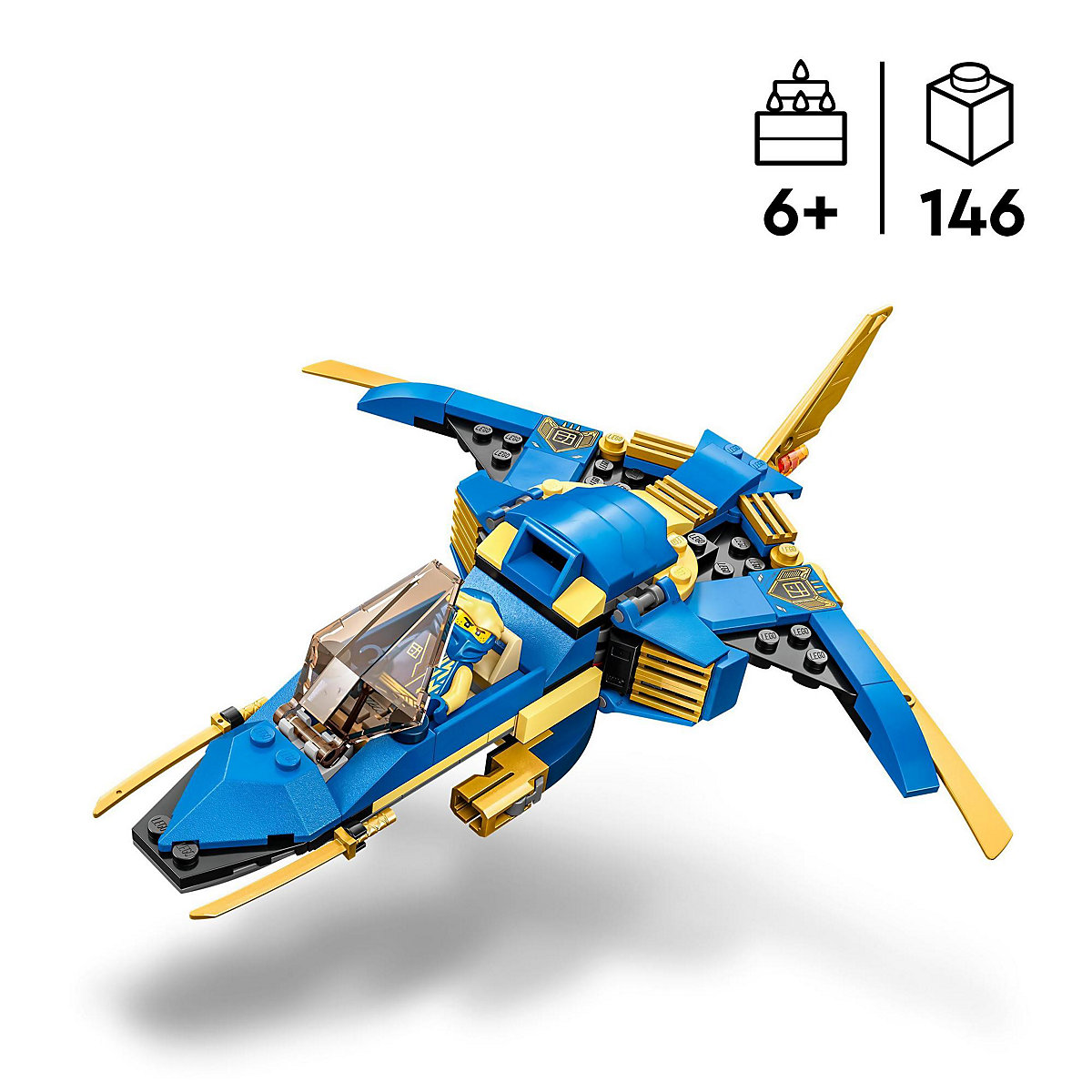 LEGO® Ninjago 71784 Jays Donner-Jet EVO