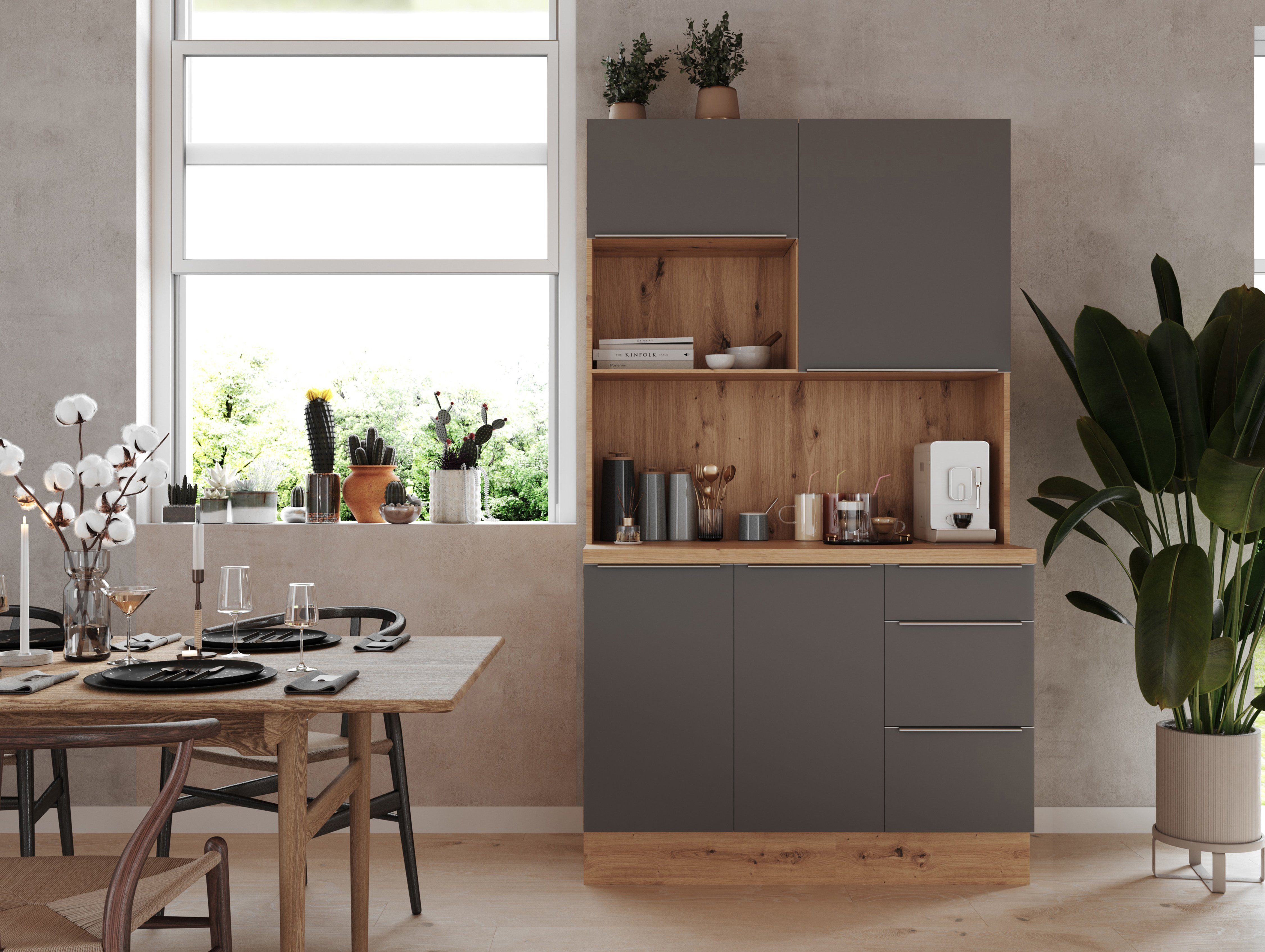 RESPEKTA Buffet Safado aus der Serie Marleen Breite 120 cm, mit Soft-Close, in exklusiver Konfiguration für OTTO