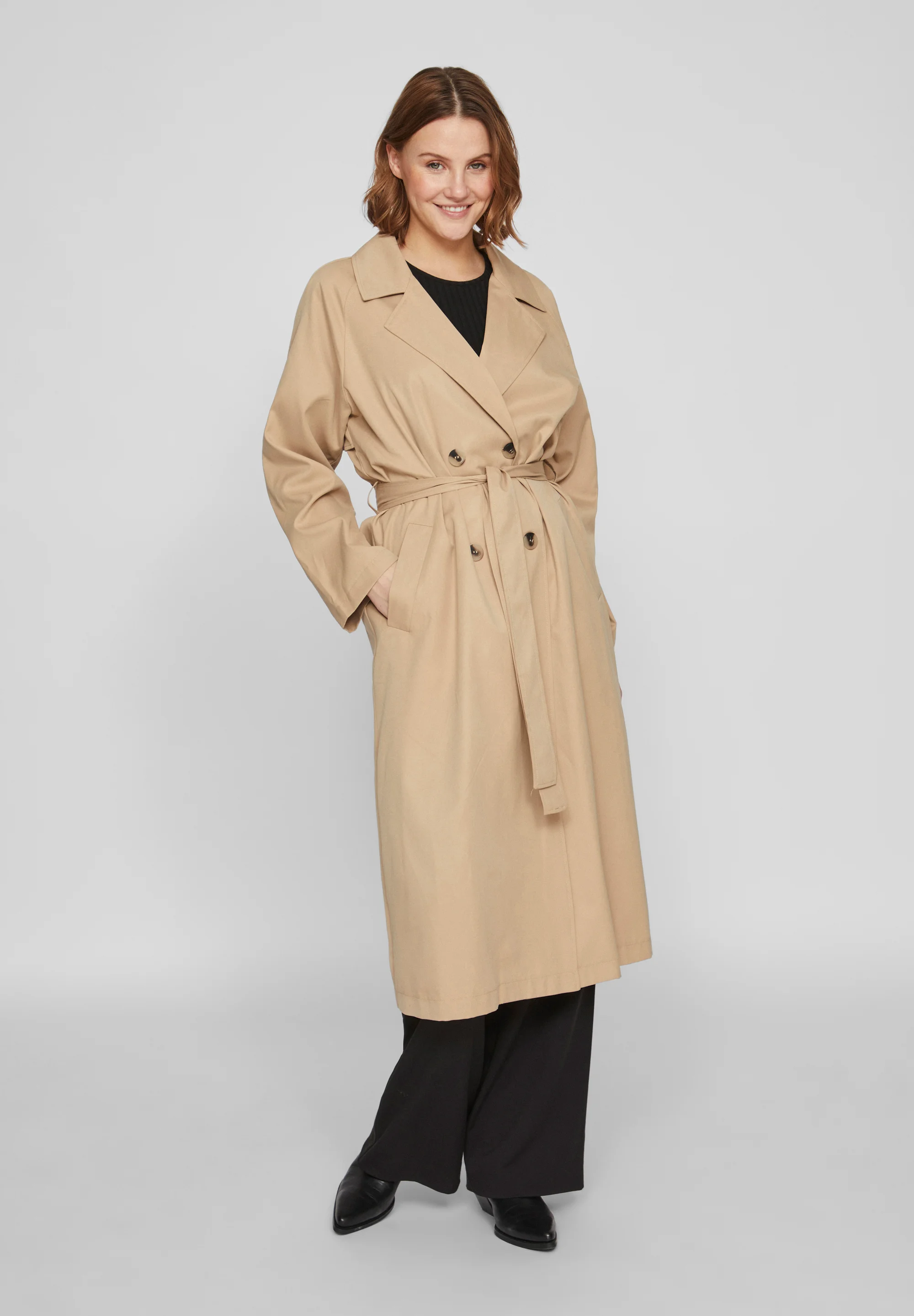 VILA VIJANCINE LONG-Gabardina