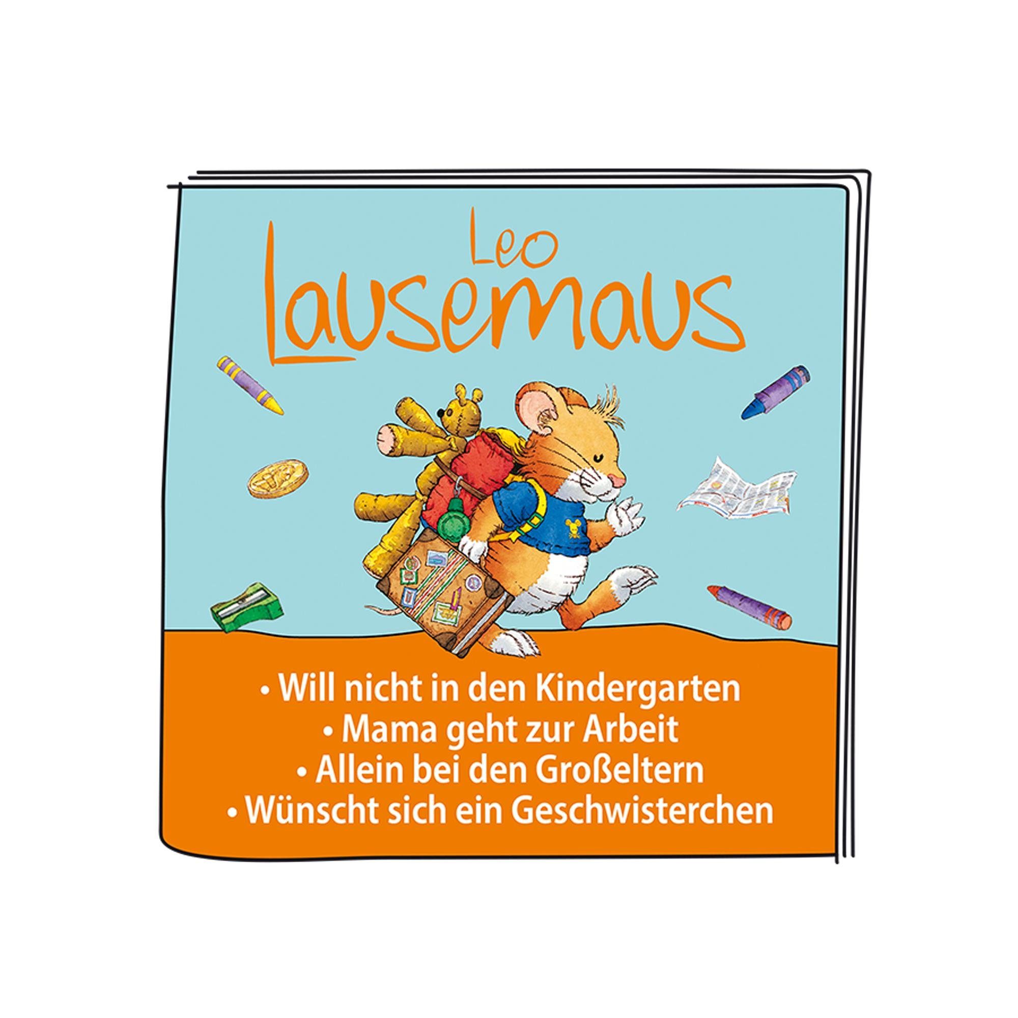 tonies Hörspielfigur Leo Lausemaus - Das Original-Hörspiel zu den Büchern 2, Ab 3 Jahre