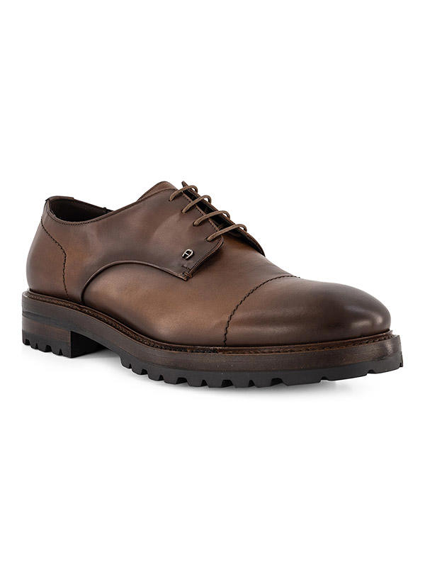 AIGNER, Derby, Leder, cognac