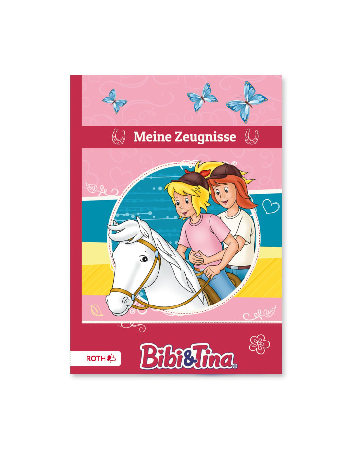 ROTH Zeugnismappe Bibi und Tina in Rosa günstig kaufen onesize