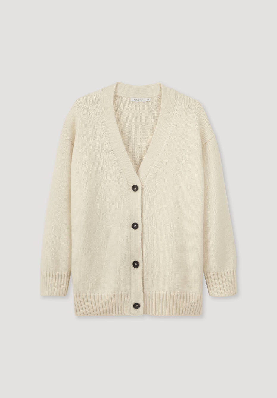 Strickjacke aus Alpaka und Schurwolle