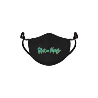 ** % SALE % ** Rick and Morty Stoffmaske Logo