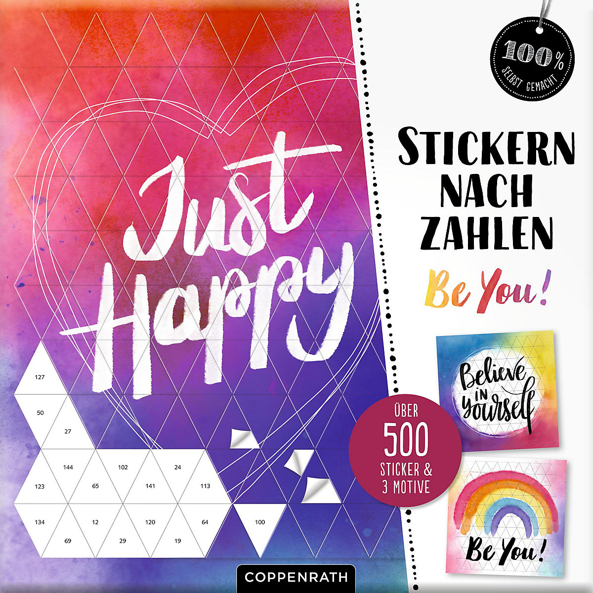 Stickern nach Zahlen Be You Believe in yourself