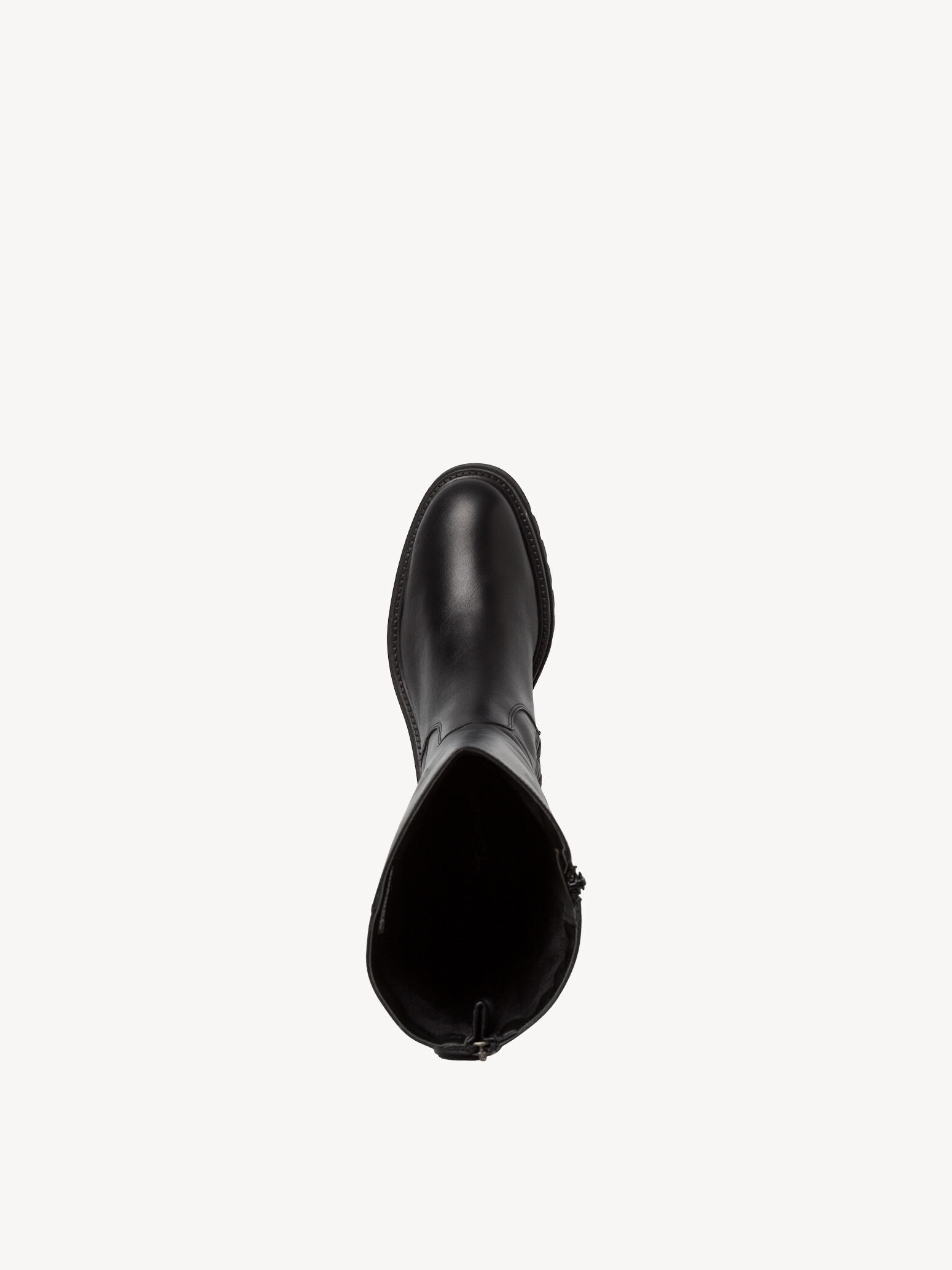 Bottes en cuir - noir