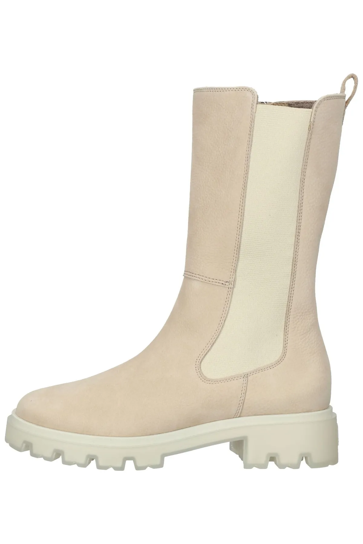 Paul Green  Stiefelette - Beige - Blockabsatz